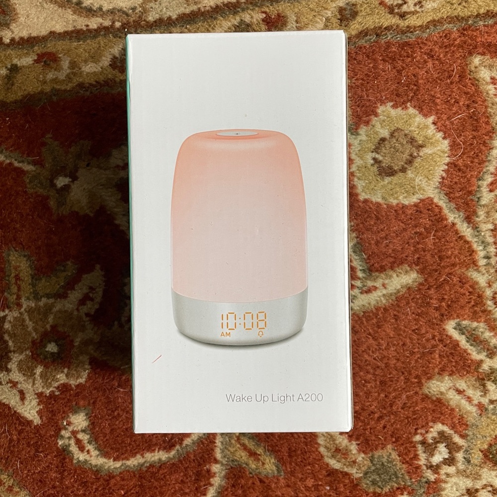 A200 Wake Up Light - Silver
